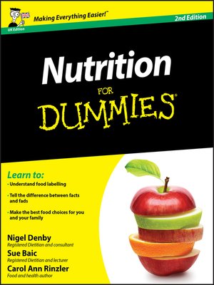 cover image of Nutrition For Dummies, UK Edition